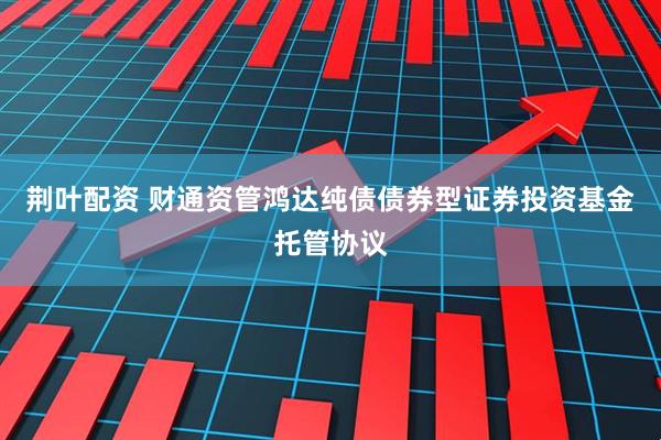 荆叶配资 财通资管鸿达纯债债券型证券投资基金托管协议