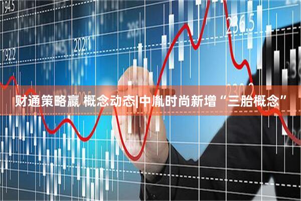 财通策略嬴 概念动态|中胤时尚新增“三胎概念”